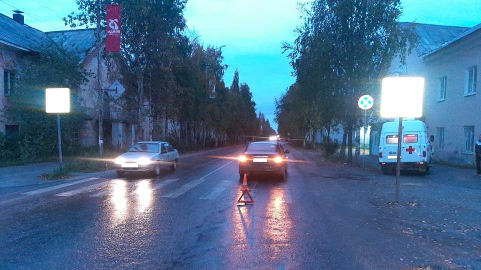 ДТП в Печоре - пешеход сбит на переходе