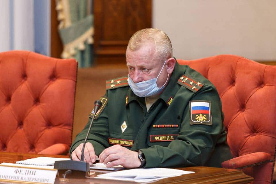 Военный комиссар Республики Коми Дмитрий Федин. Фото rkomi.ru